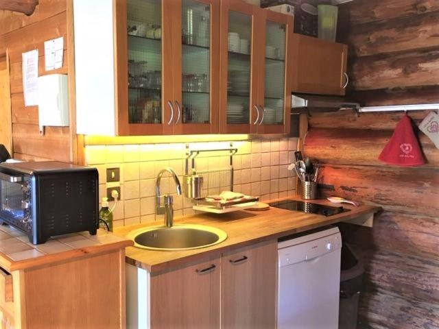 לס דה-אלפס Chalet Le Ranch מראה חיצוני תמונה